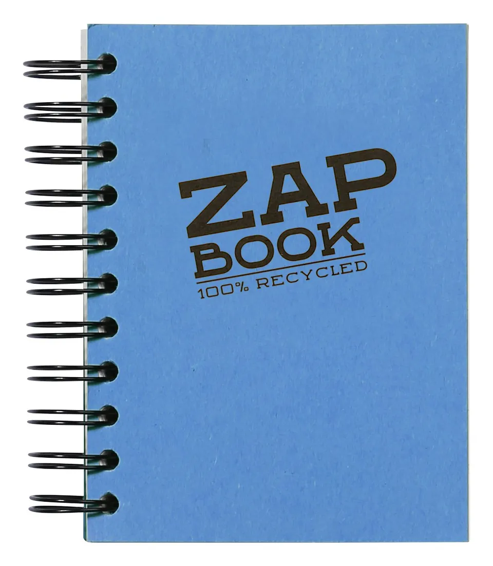 clairefontaine-zap-book-carnet-dessin-a6-160-feuilles image 1