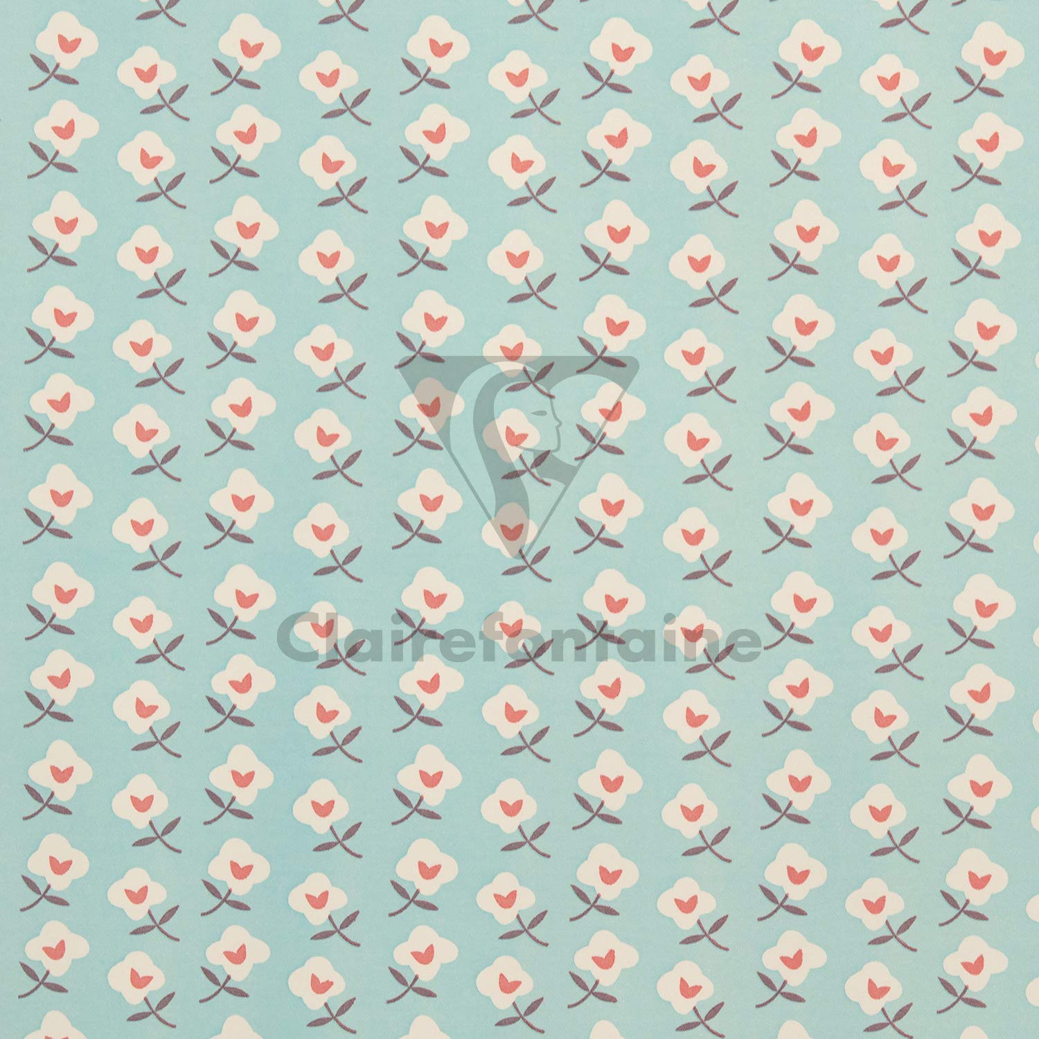clairefontaine-france-223871c-rouleau-papier-cadeau-fleurs-bleues image 3