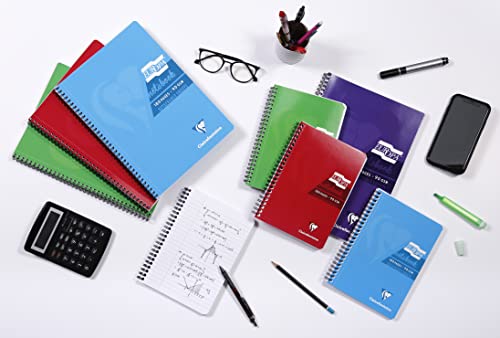 clairefontaine-europa-carnet-spirale-a5-180p-lign-turquoise image 8