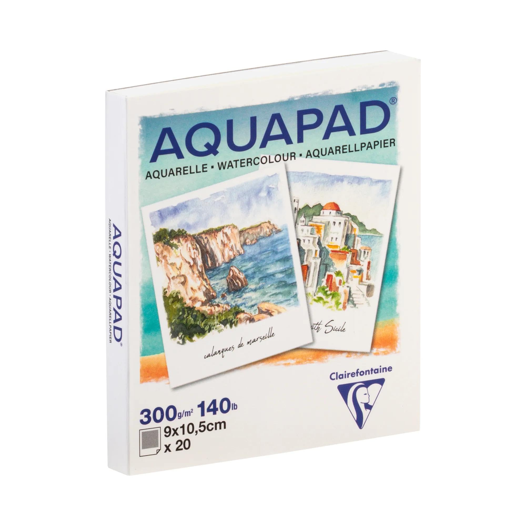 clairefontaine-painton-mini-bloc-aquapad-20-feuilles-9x10-5cm-300g image 3