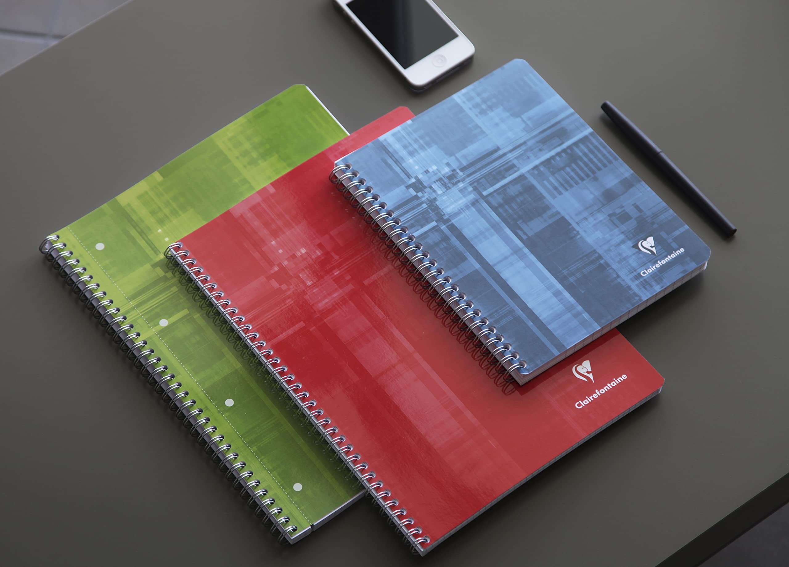 clairefontaine-1951-82510c-cahier-spirale-a4-160p-unies-90g image 2