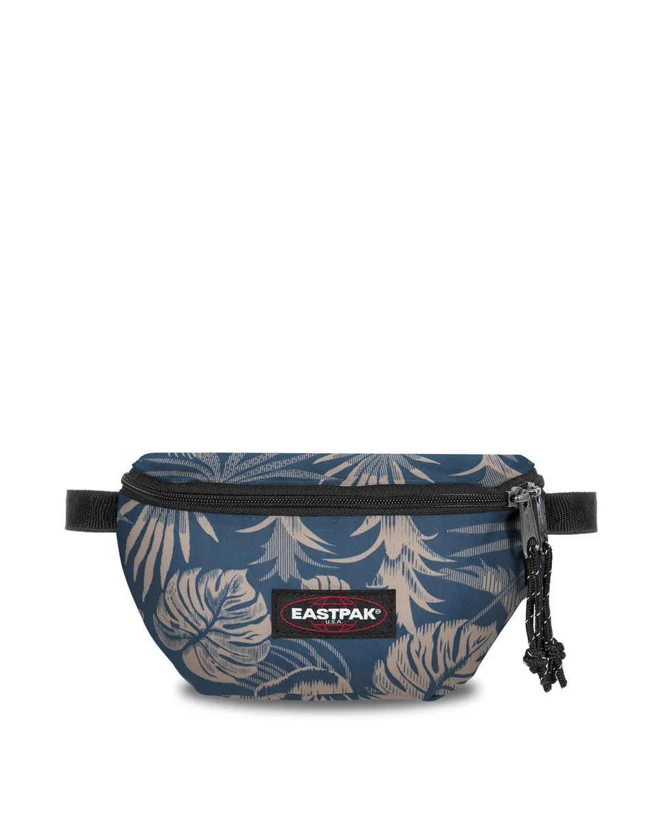 eastpak-springer-sac-banane-petit-brize-blue-beige-motif image 1