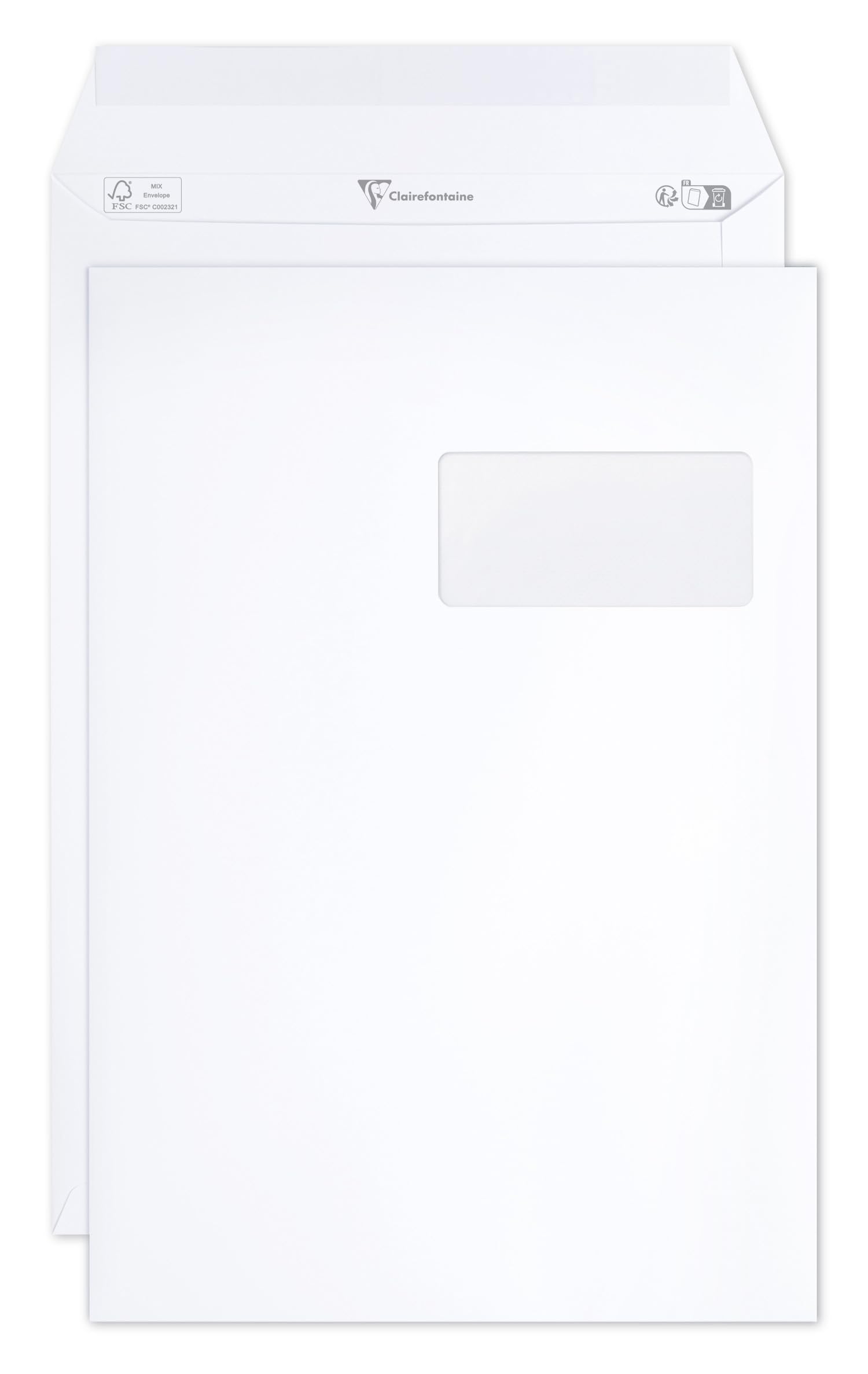 clairefontaine-10150c-bo-te-250-enveloppes-c4-90g-fen-tre-auto-adh-sive image 4