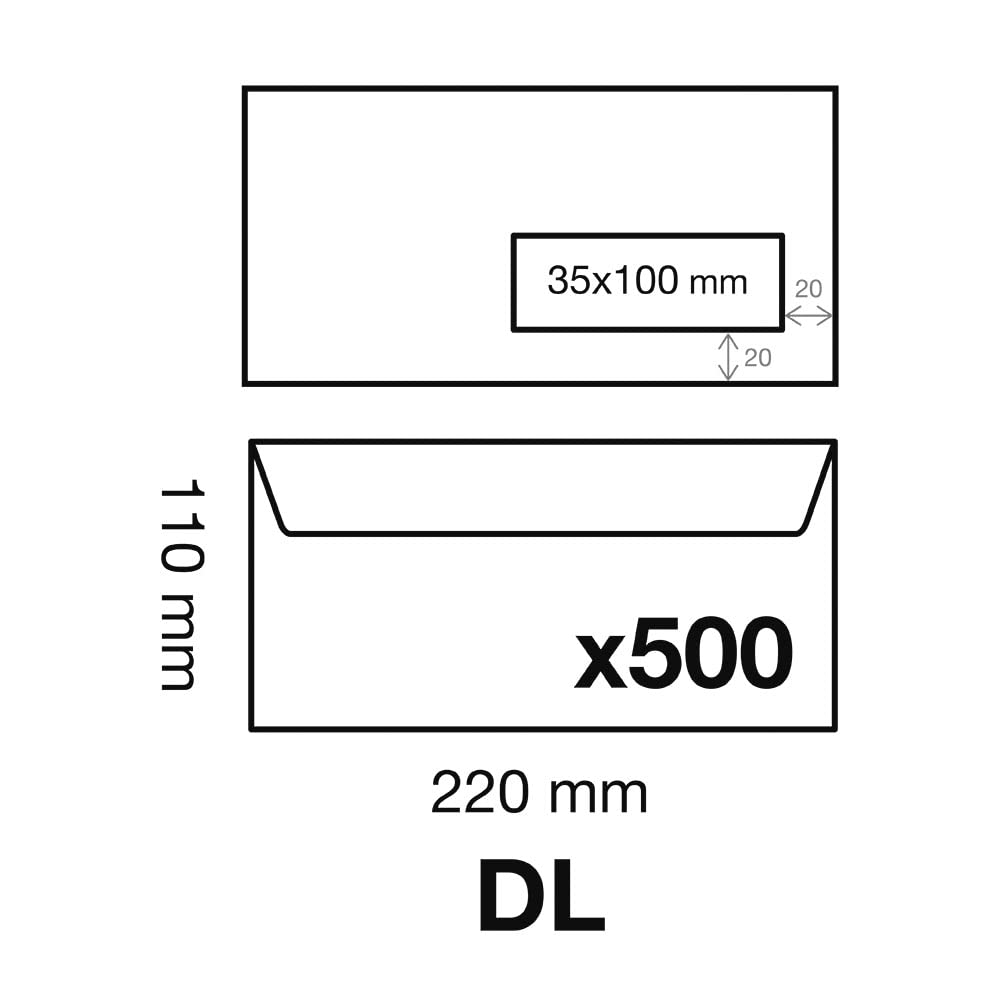 clairefontaine-forever-610615c-enveloppes-dl-recycl-es-500 image 3