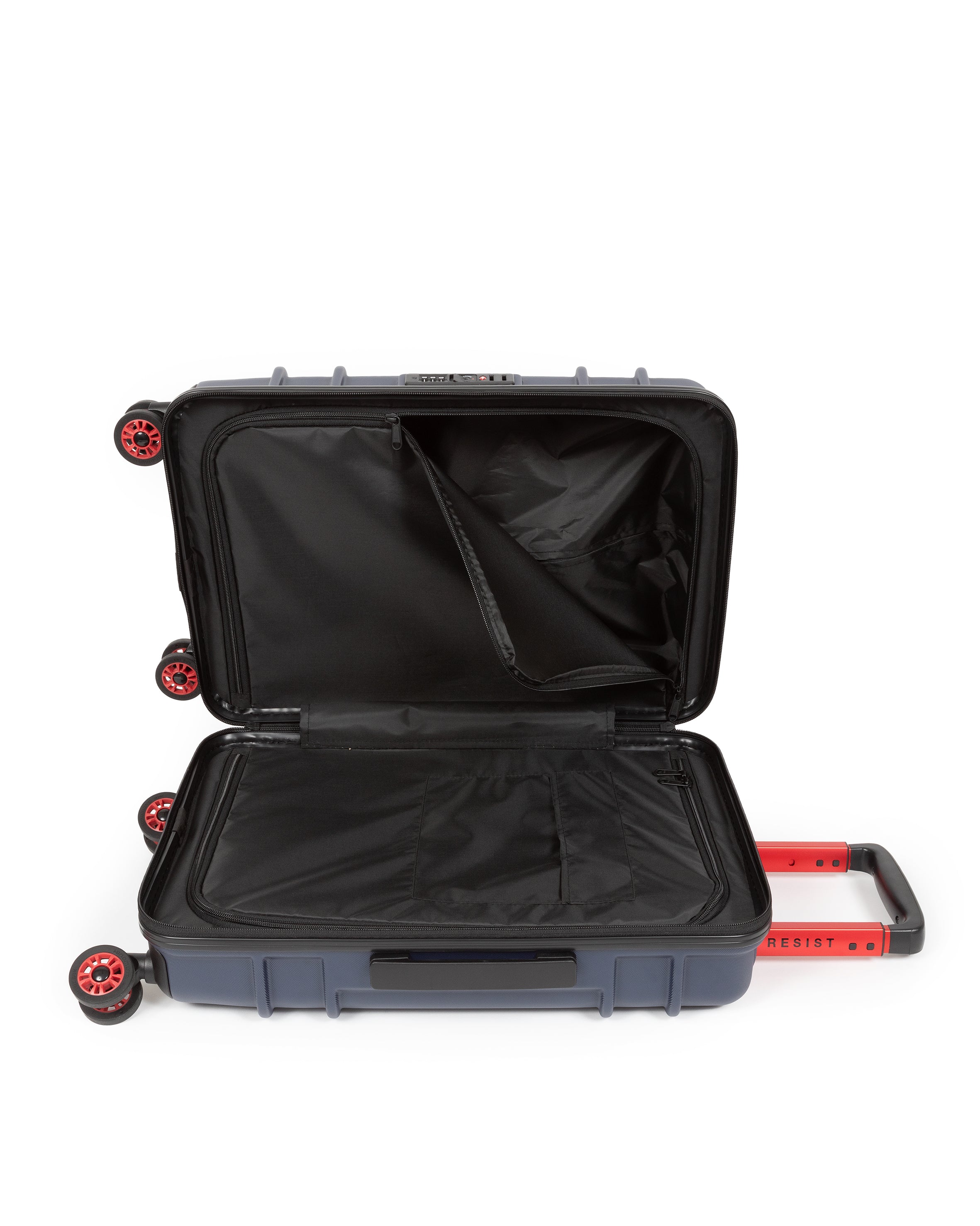 eastpak-resist-r-zip-cabin-valise-cabine-marine-navy-rigide image 2