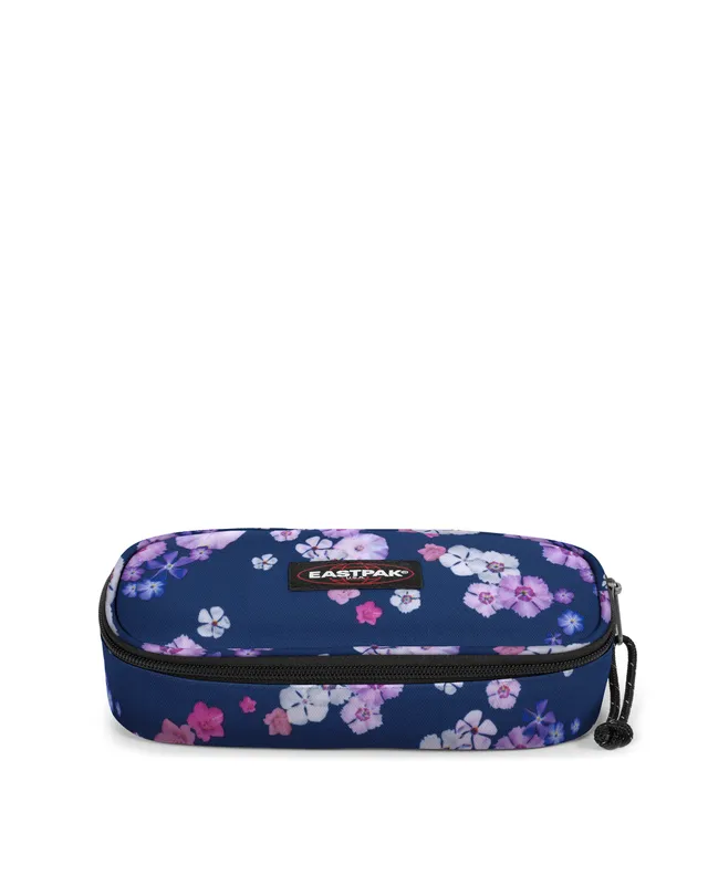 eastpak-oval-single-trousse-floralbloomnavy-motif-fleurs image 1