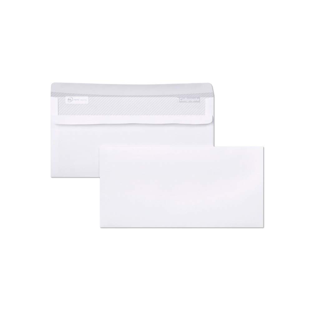 calligraphe-591c-enveloppes-blanches-dl-11x22-500-sans-fen-tre image 1