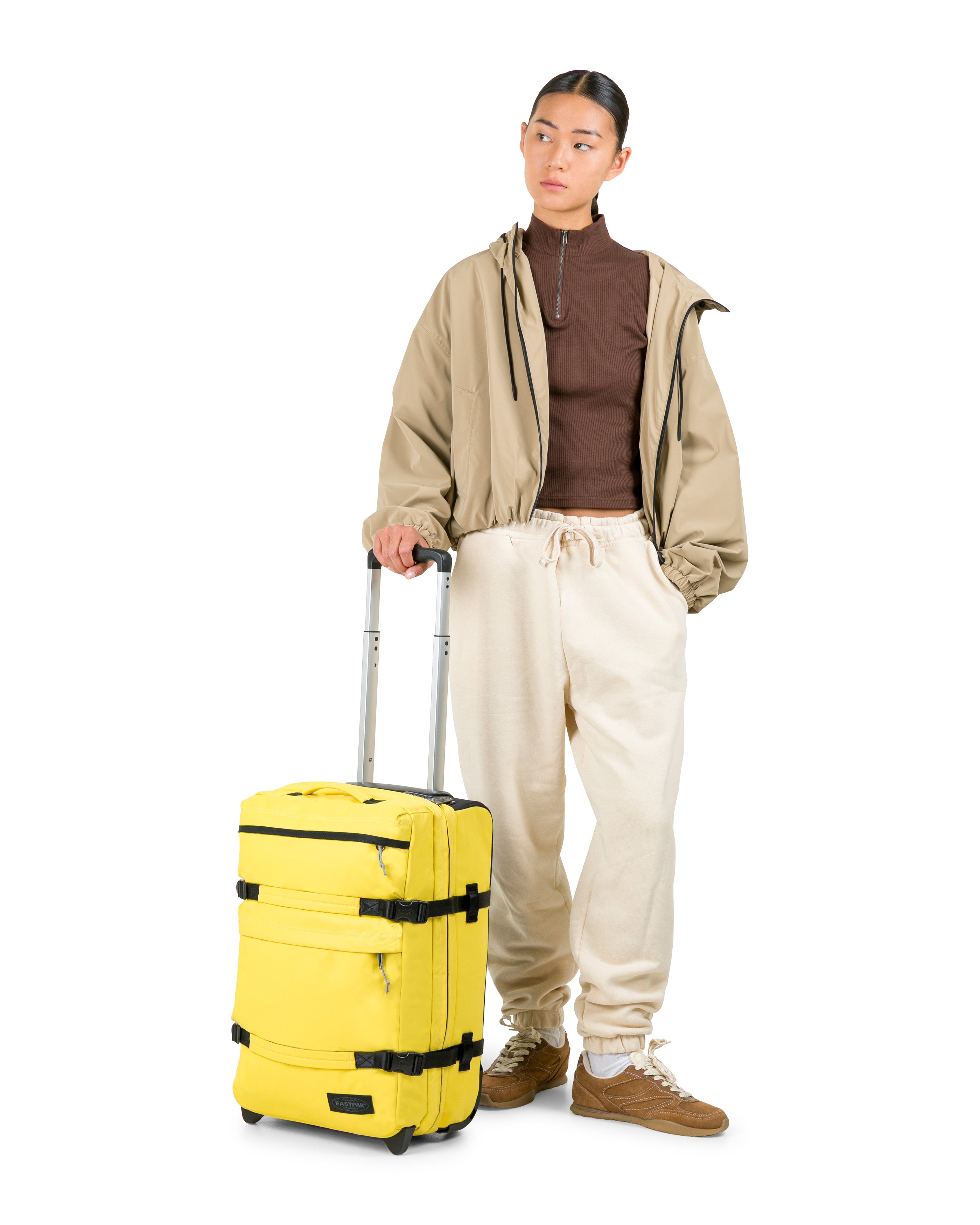 eastpak-transit-r-plus-s-valise-cabine-tarp-bamboo-2-roues image 2