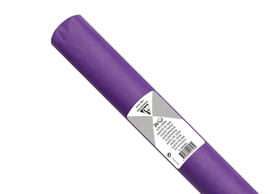 clairefontaine-394010c-papier-de-soie-mauve-50x75cm-24-feuilles image 1