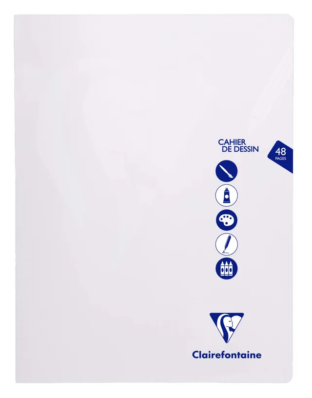 clairefontaine-303380c-cahier-agraf-24x32-48p-uni-125g-incolore image 1