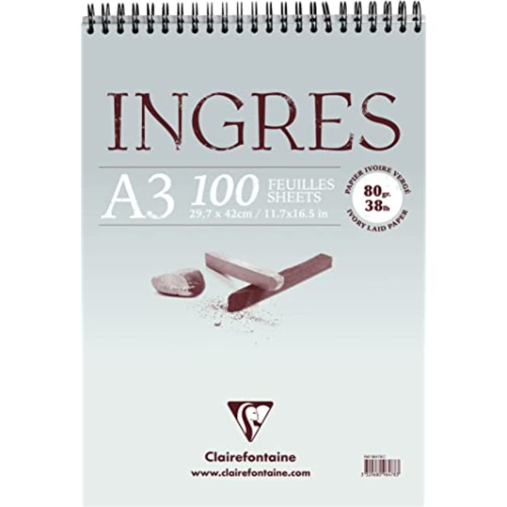 clairefontaine-ingres-96477c-bloc-dessin-ivoire-a4-80g-100-feuilles image 5