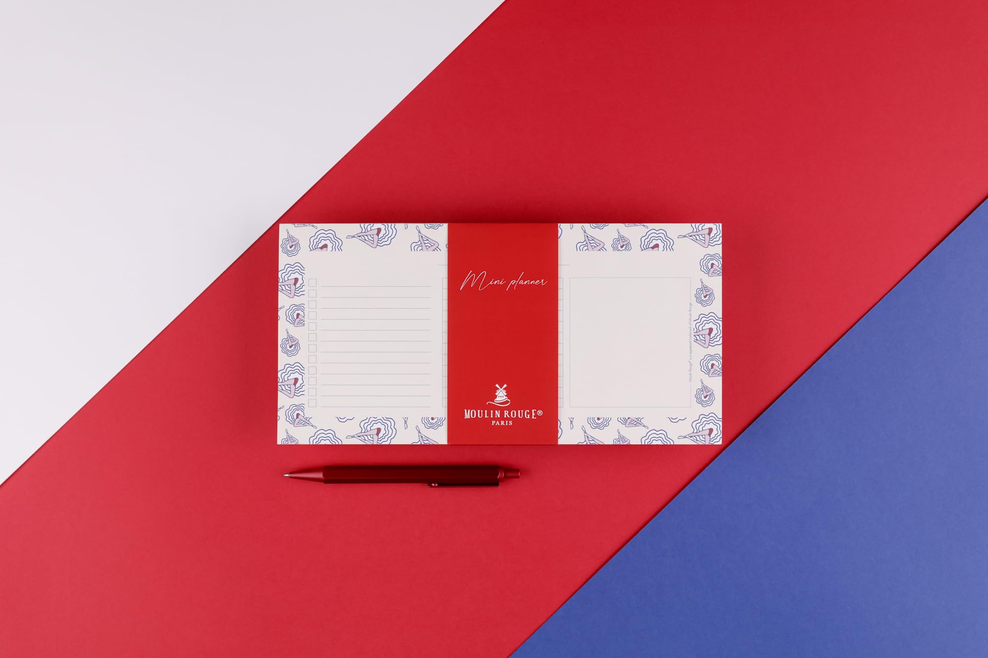 clairefontaine-moulin-rouge-812444c-mini-planner-24x12cm-50f image 3