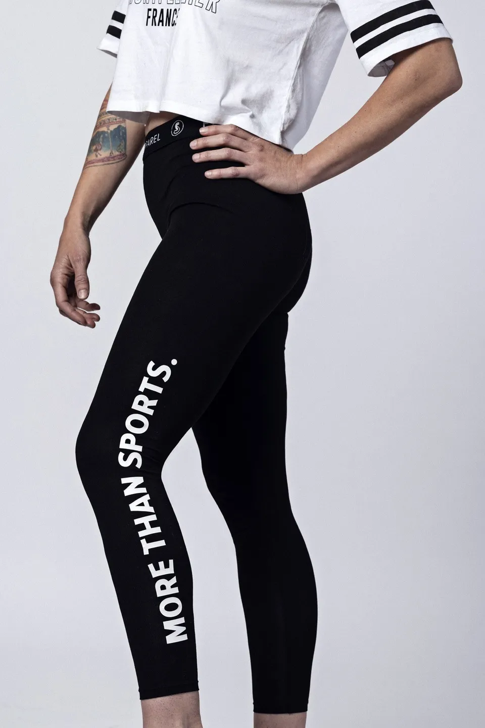 fise-pantalons-jogging-action-legging-femme-noir image 1