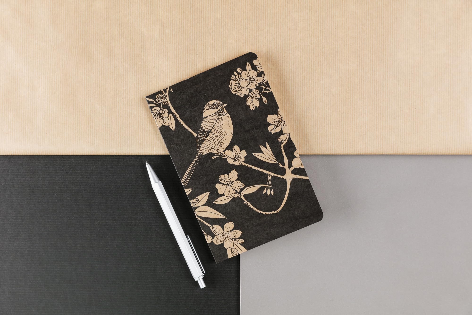 clairefontaine-cerisier-blanc-116036c-petit-carnet-lign-11x17-kraft image 6