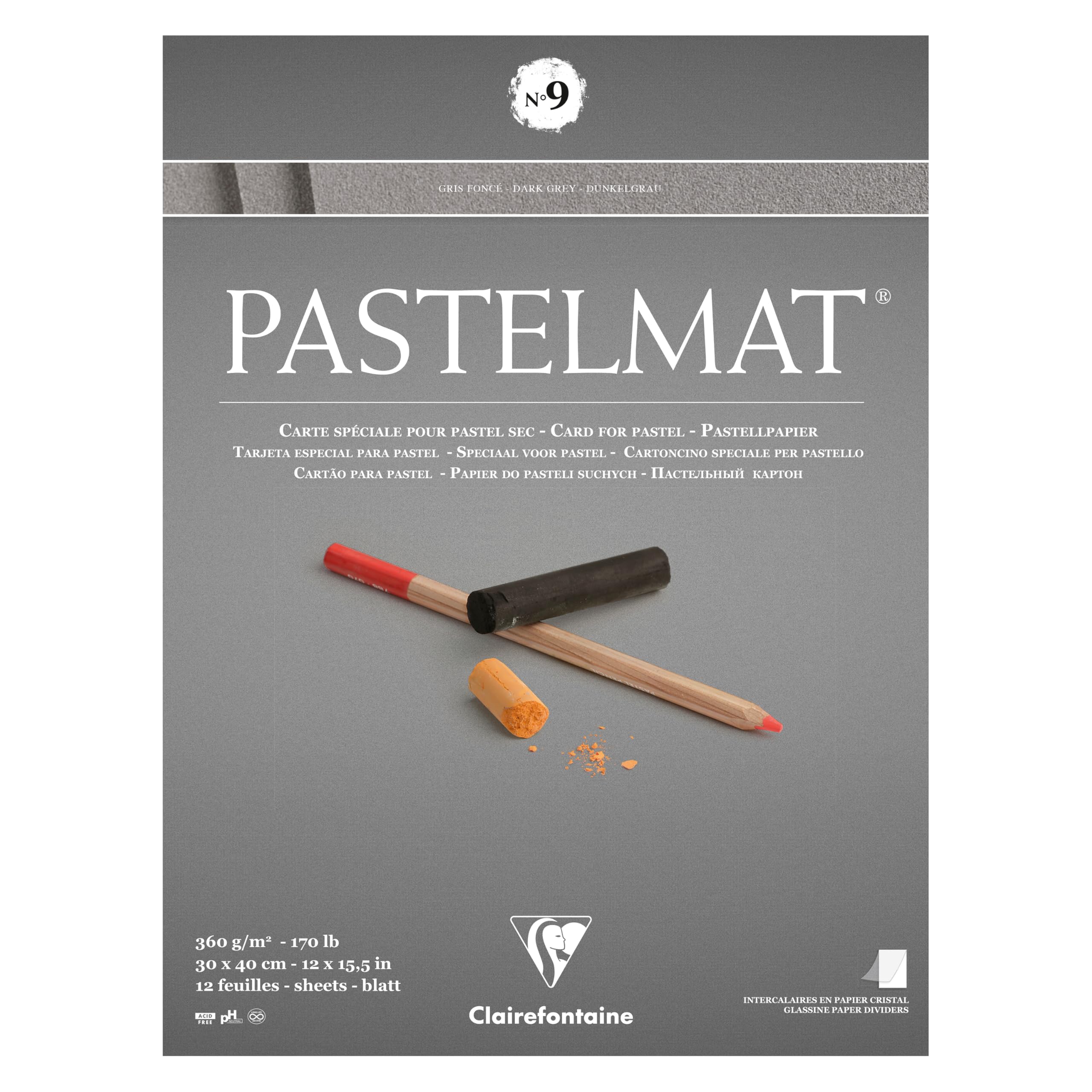 clairefontaine-pastelmat-n-9-bloc-pastel-24x30cm-12-feuilles image 7