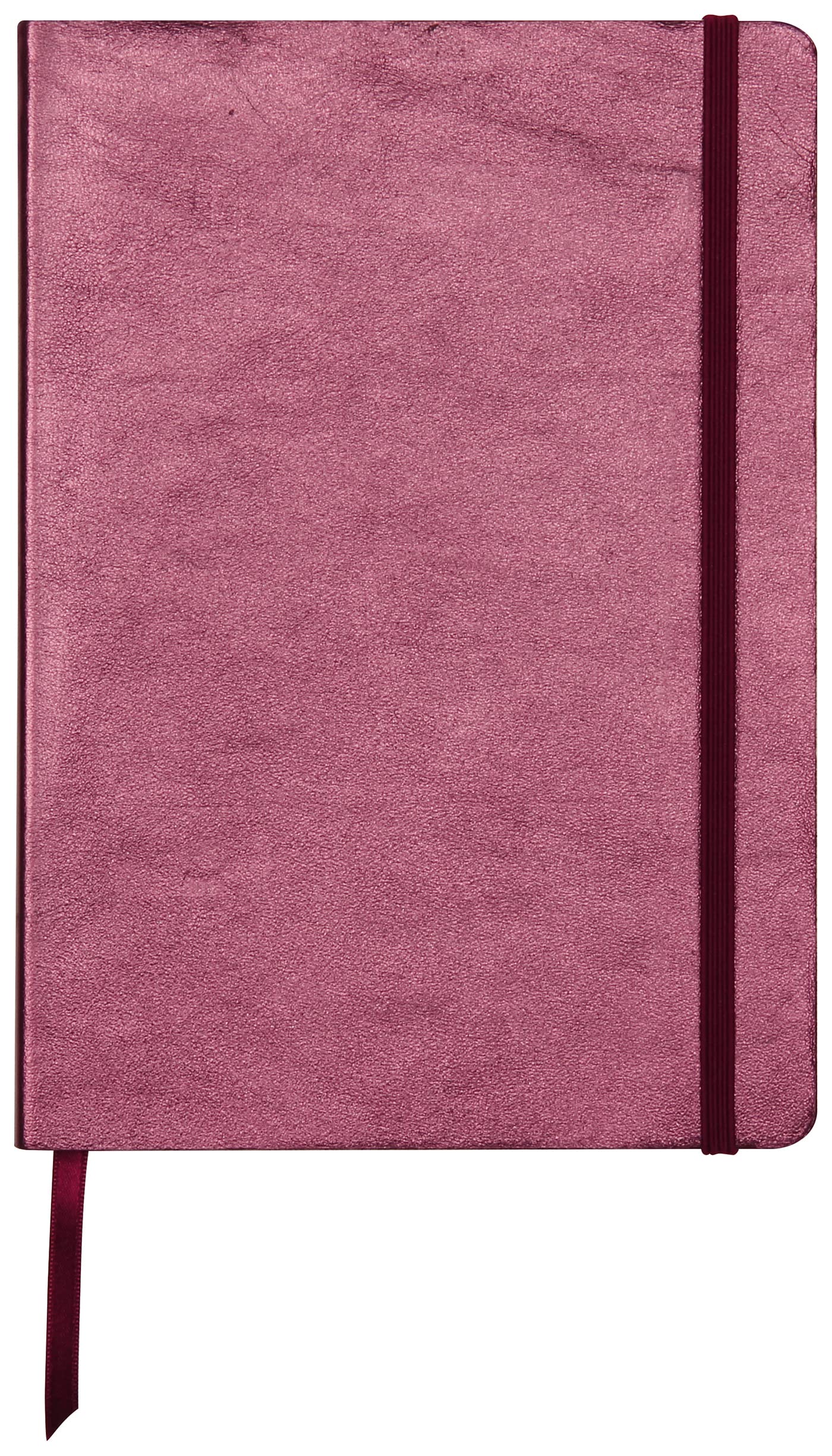 clairefontaine-age-bag-400093c-carnet-a5-cuir-cerise-lign image 1