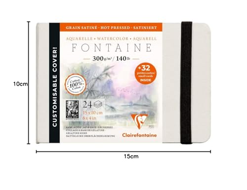 clairefontaine-fontaine-carnet-10x15-blanc-satin-300g-24-pages image 5