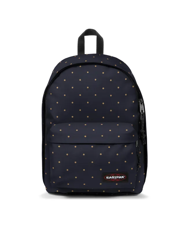 eastpak-out-of-office-sac-a-dos-dots-marine-gold-14-pouces image 1
