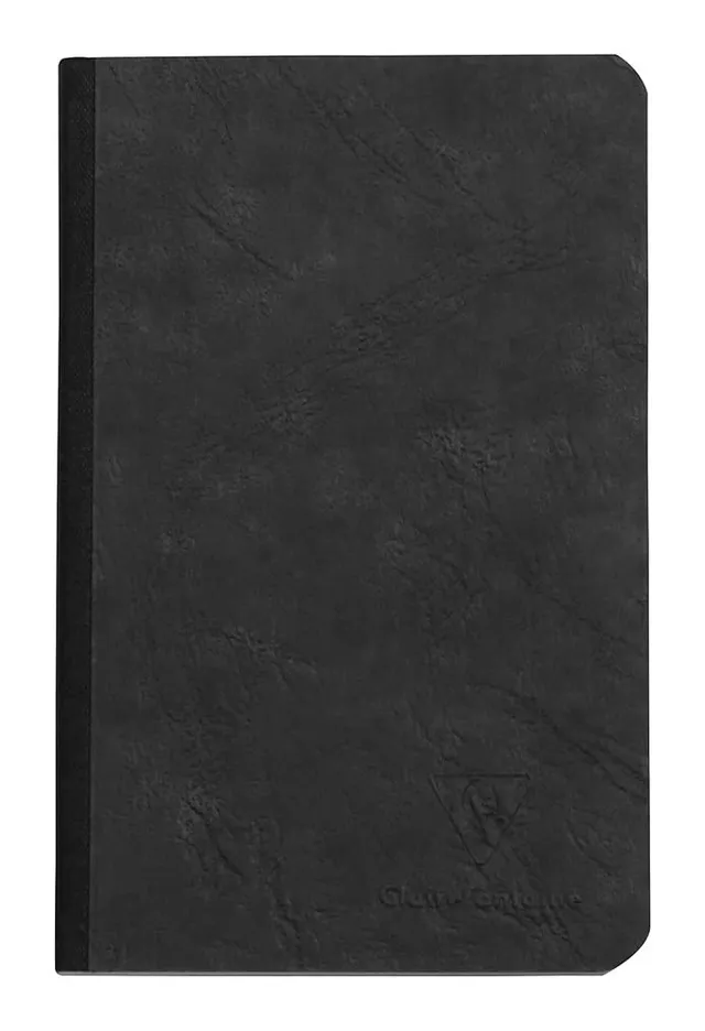 clairefontaine-age-bag-795921c-carnet-cousu-9x14-cm-noir-petits-carreaux image 1