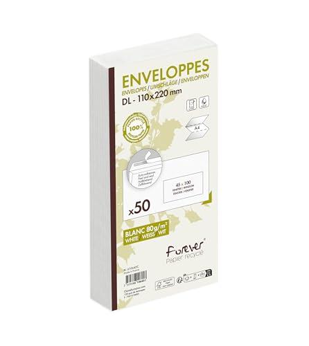 clairefontaine-forever-50-enveloppes-dl-recycl-110x220 image 5