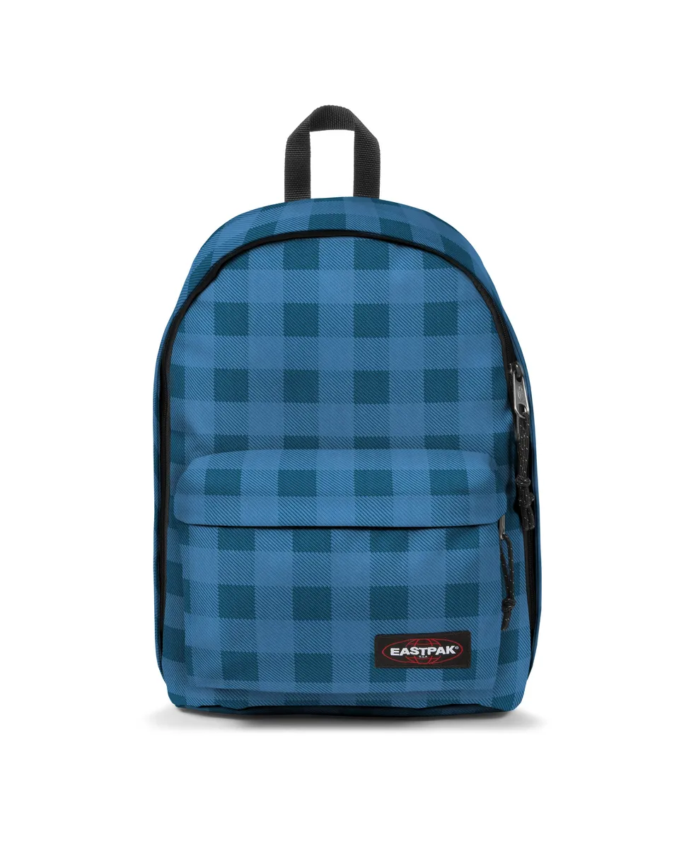 eastpak-out-of-office-sac-dos-checker-blue-m-housse-ordinateur image 1