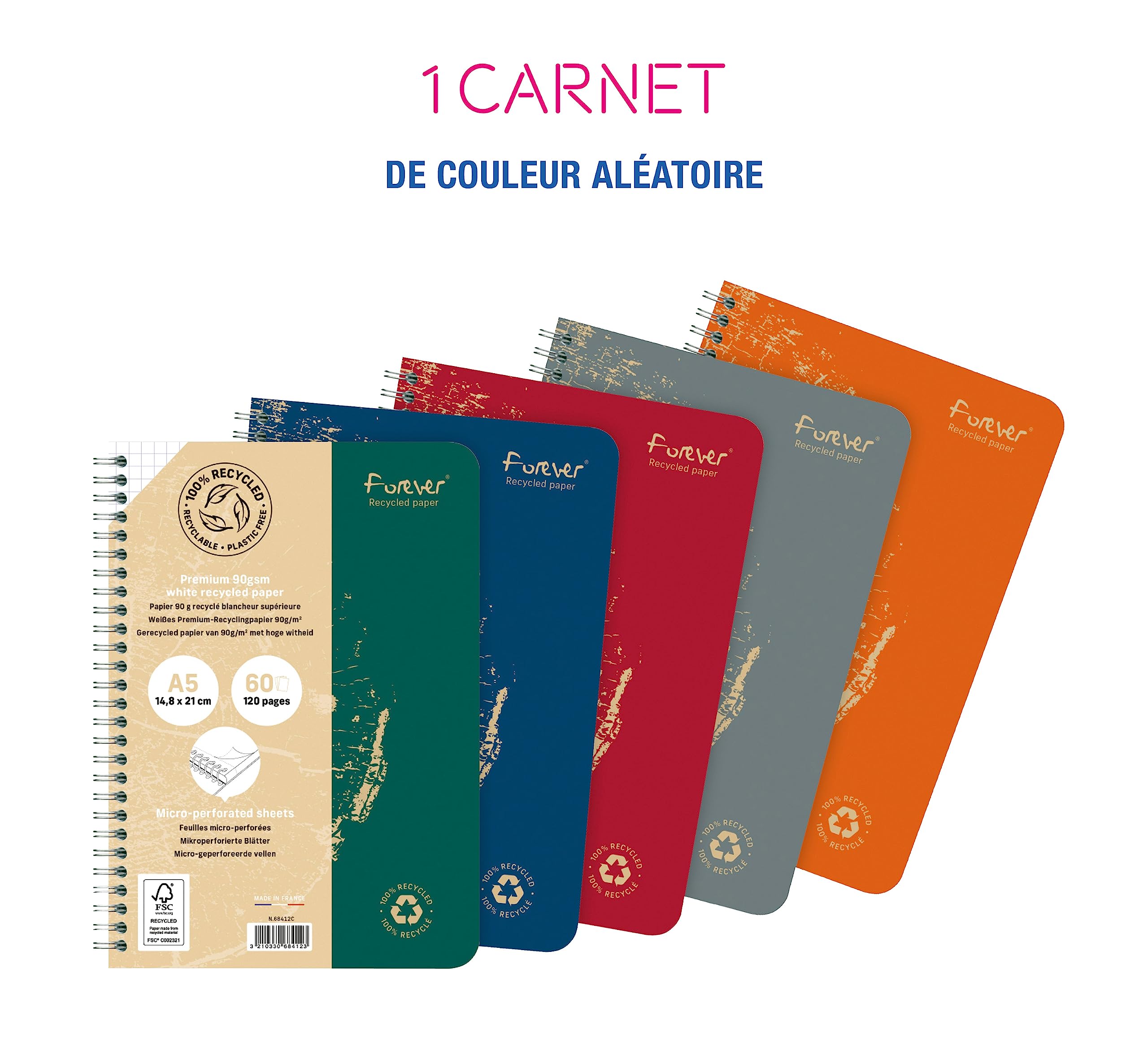 clairefontaine-forever-68412c-carnet-spirale-a5-recycl-120p image 2