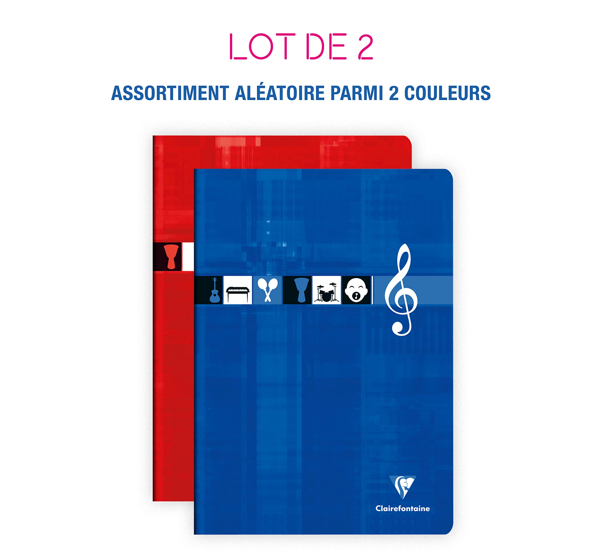 clairefontaine-63117-cahiers-a4-agraf-s-48p-grands-carreaux-x2 image 2
