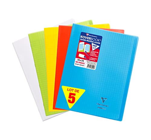 clairefontaine-koverbook-cahier-24x32-lot-de-5-grands-carreaux image 7