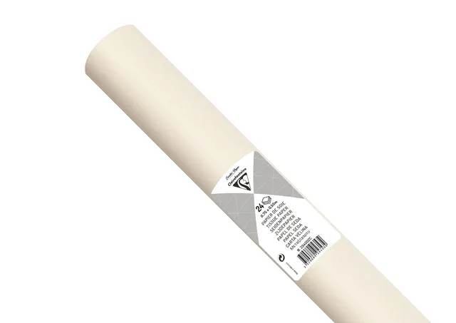 clairefontaine-tulip-papier-de-soie-50x75-24-feuilles-ivoire-18g image 1