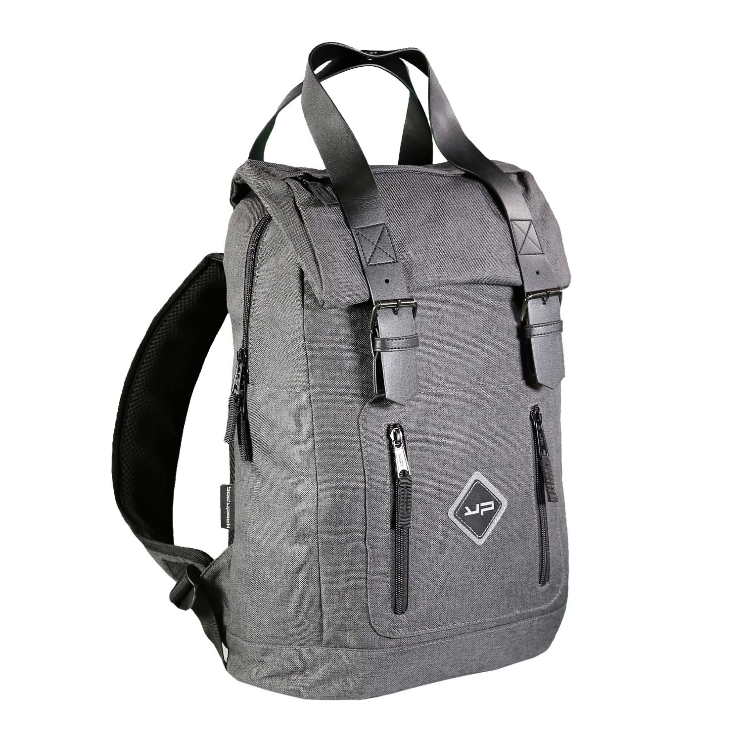 bodypack-arthur-sac-dos-business-gris-2-compartiments-ordinateur image 2