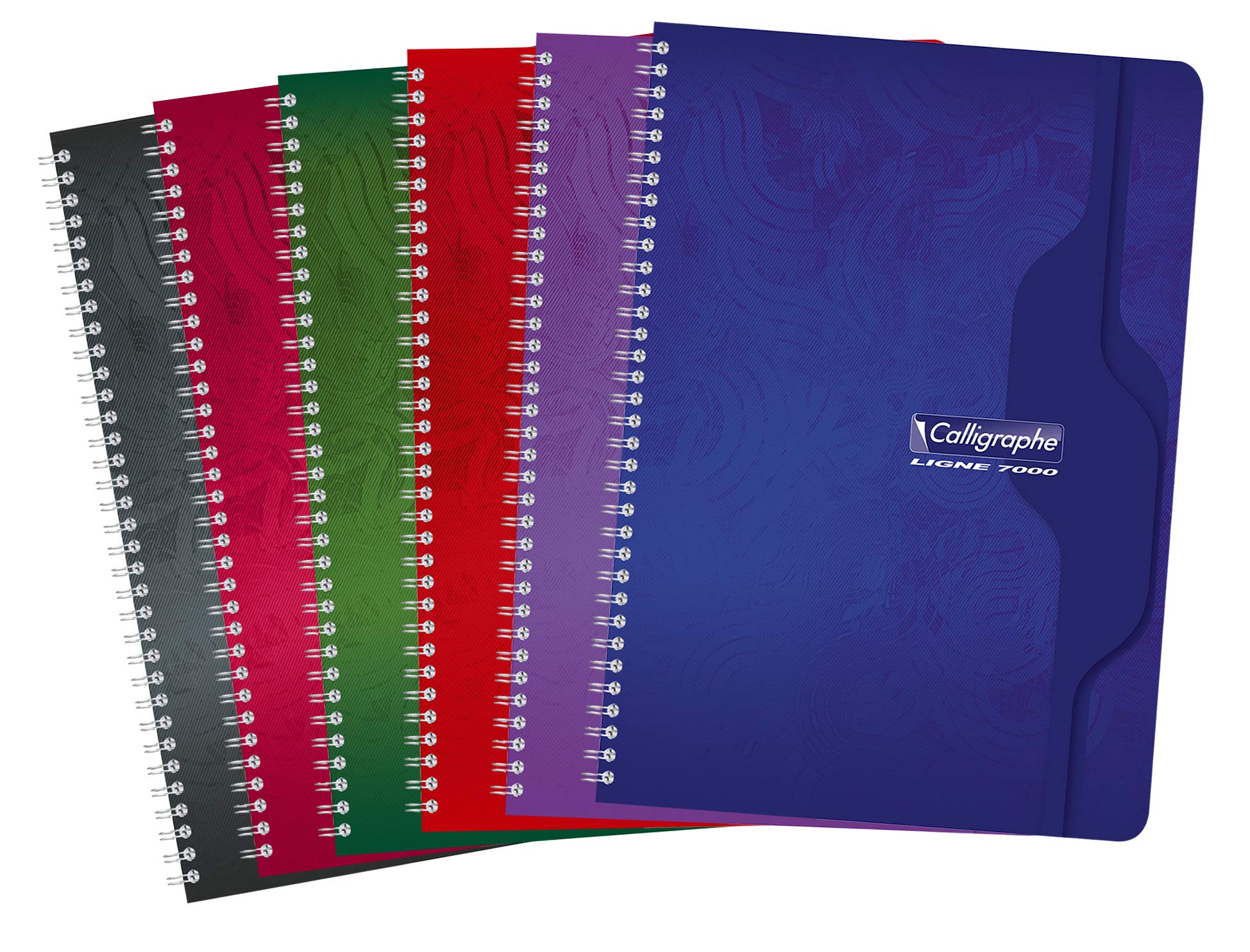calligraphe-2407c-cahier-spirale-a4-petits-carreaux-100-pages image 1