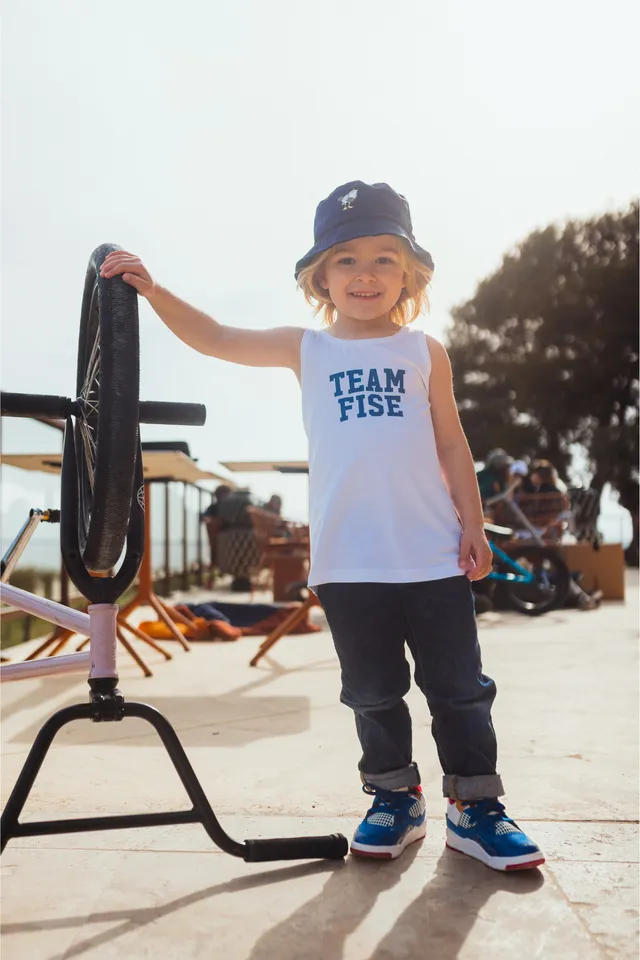 fise-team-d-bardeur-enfant-blanc-9-10-ans image 1