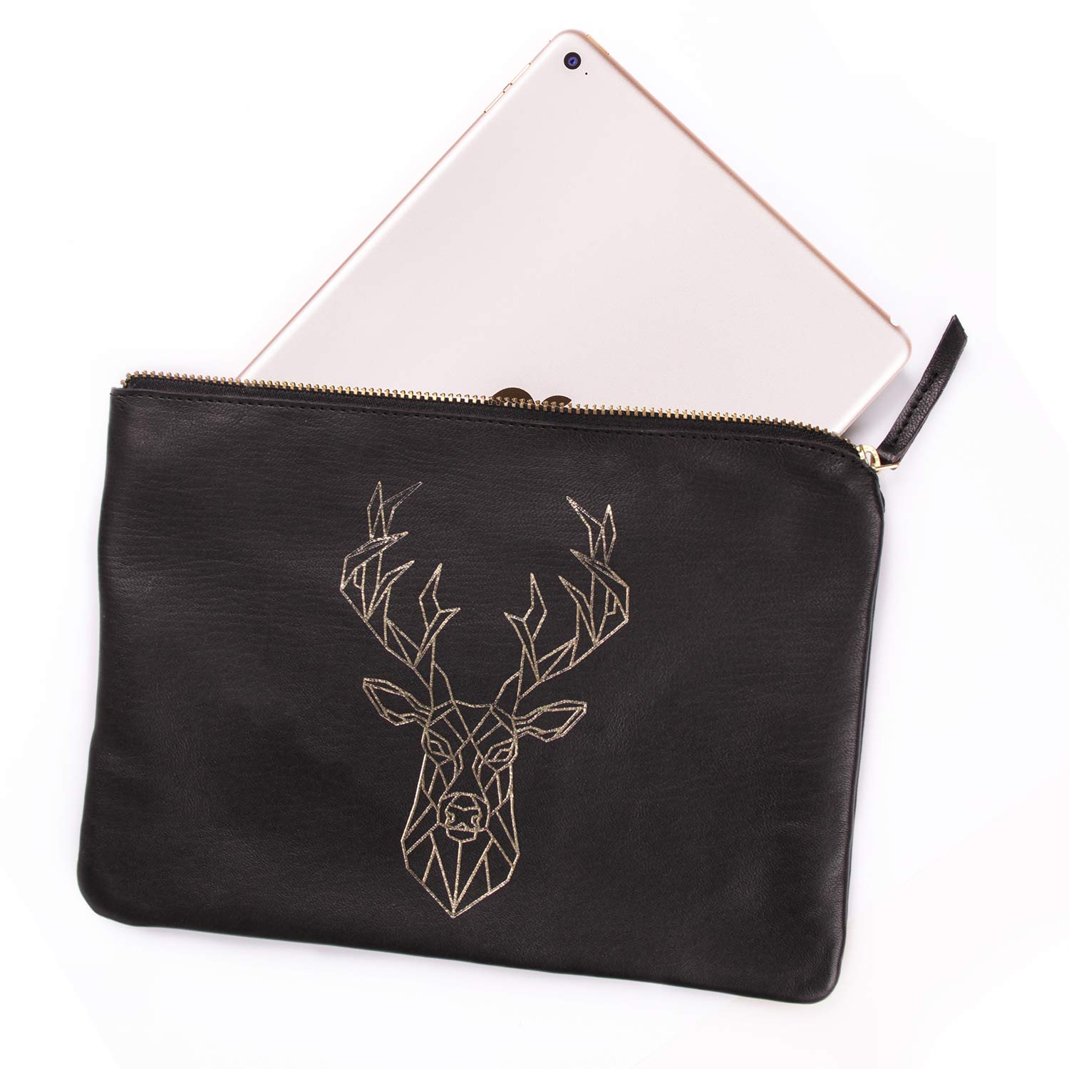 clairefontaine-age-bag-pochette-cuir-cerf-27x19-cm image 2