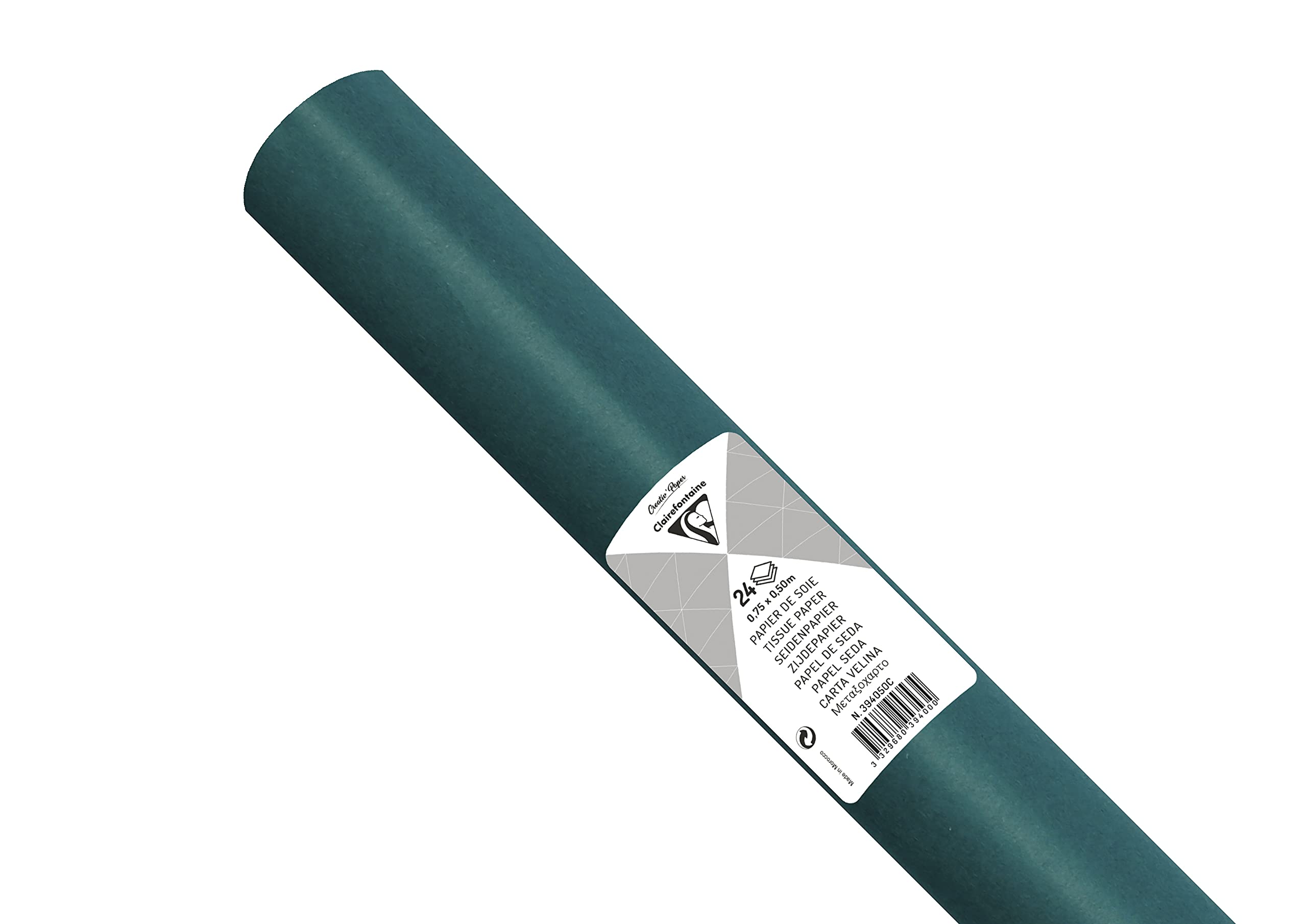 clairefontaine-tulip-394050c-papier-soie-vert-50x75-24-feuilles image 1