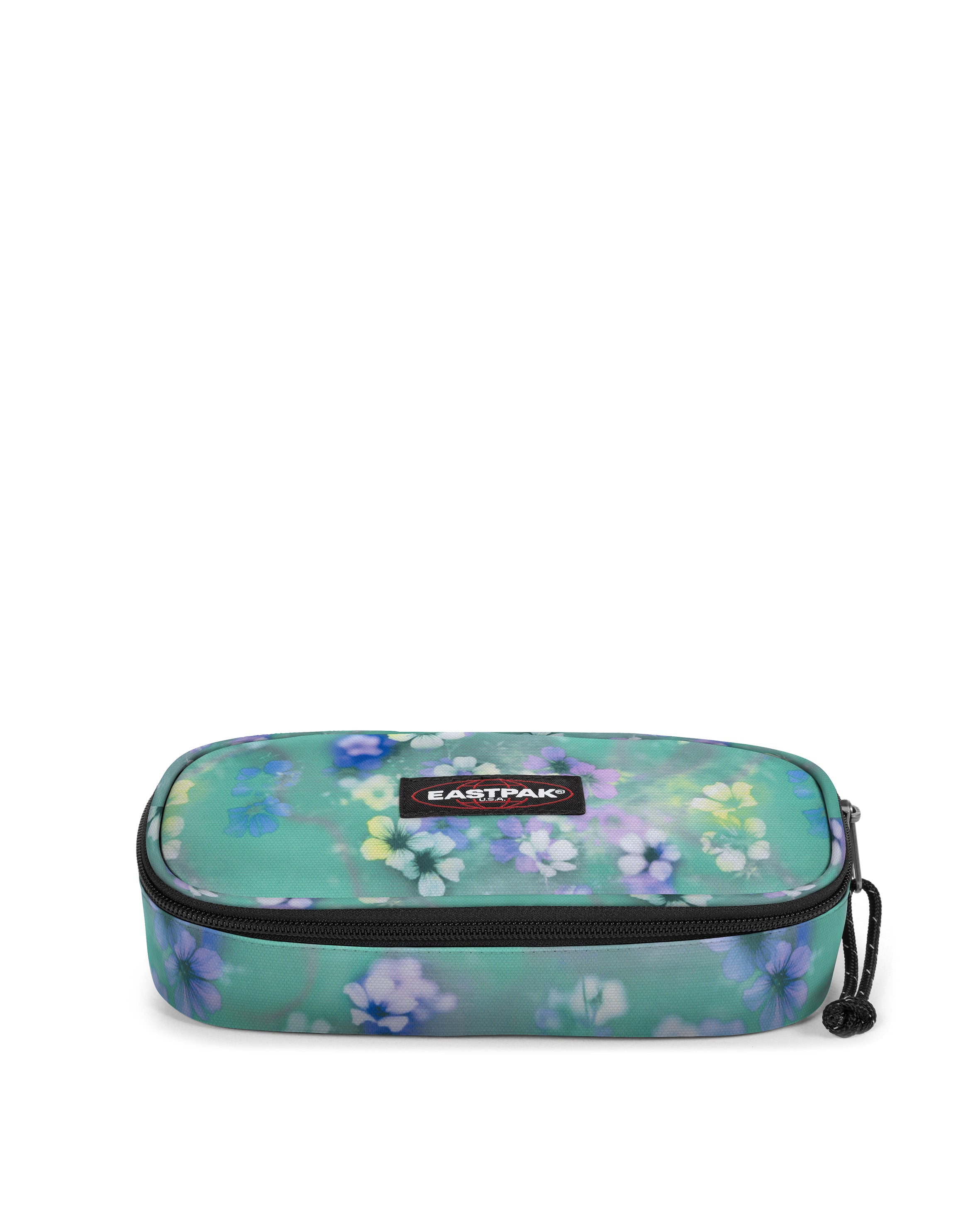 eastpak-oval-single-trousse-flora-fade-aqua-motif image 1