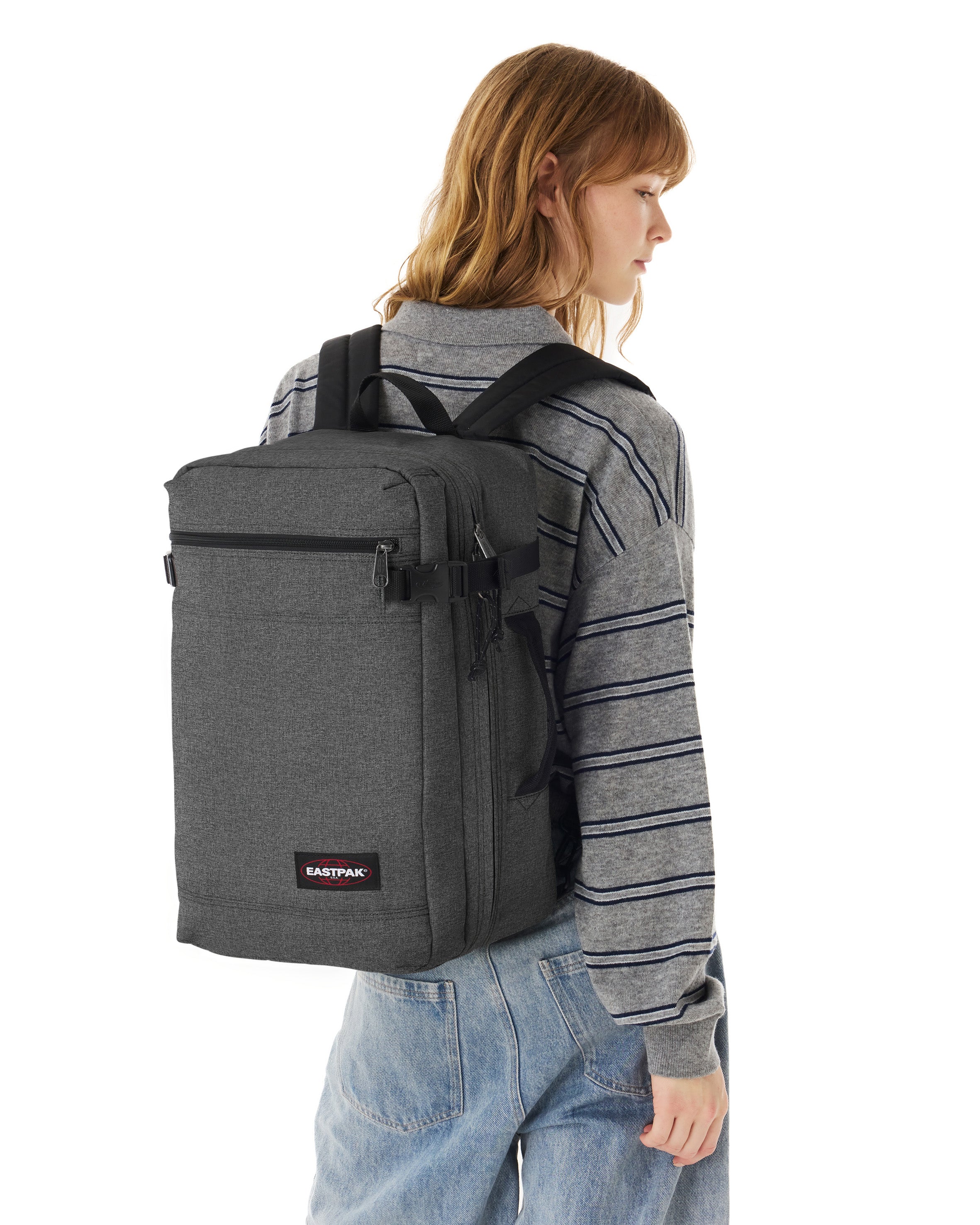 eastpak-transit-r-pack-sac-cabine-black-denim-moyen-2-en-1 image 7