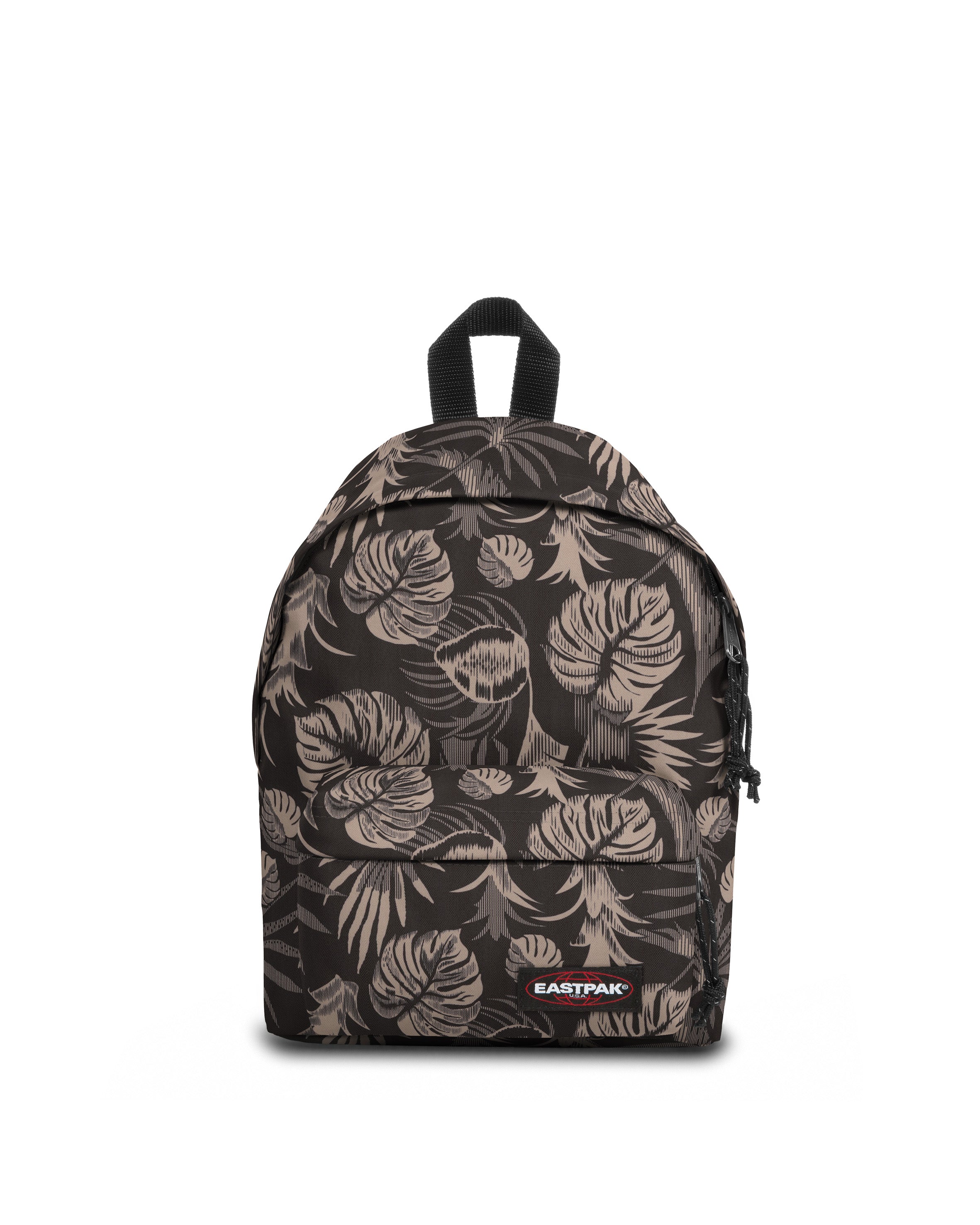 eastpak-orbit-xs-sac-dos-brize-black-grey-mini-feuilles image 1