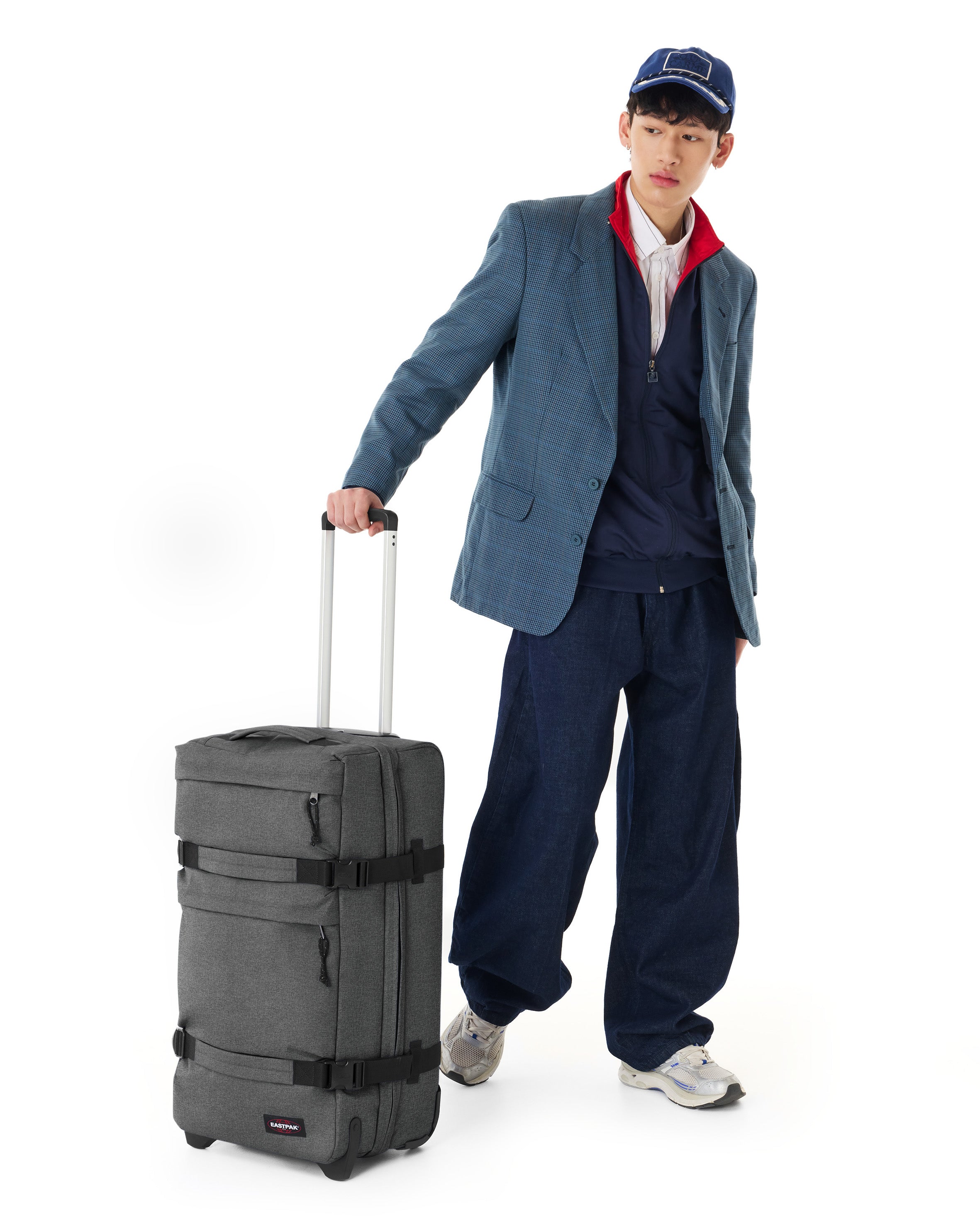 eastpak-transit-r-plus-m-valise-black-denim-moyen-tsa-souple image 4