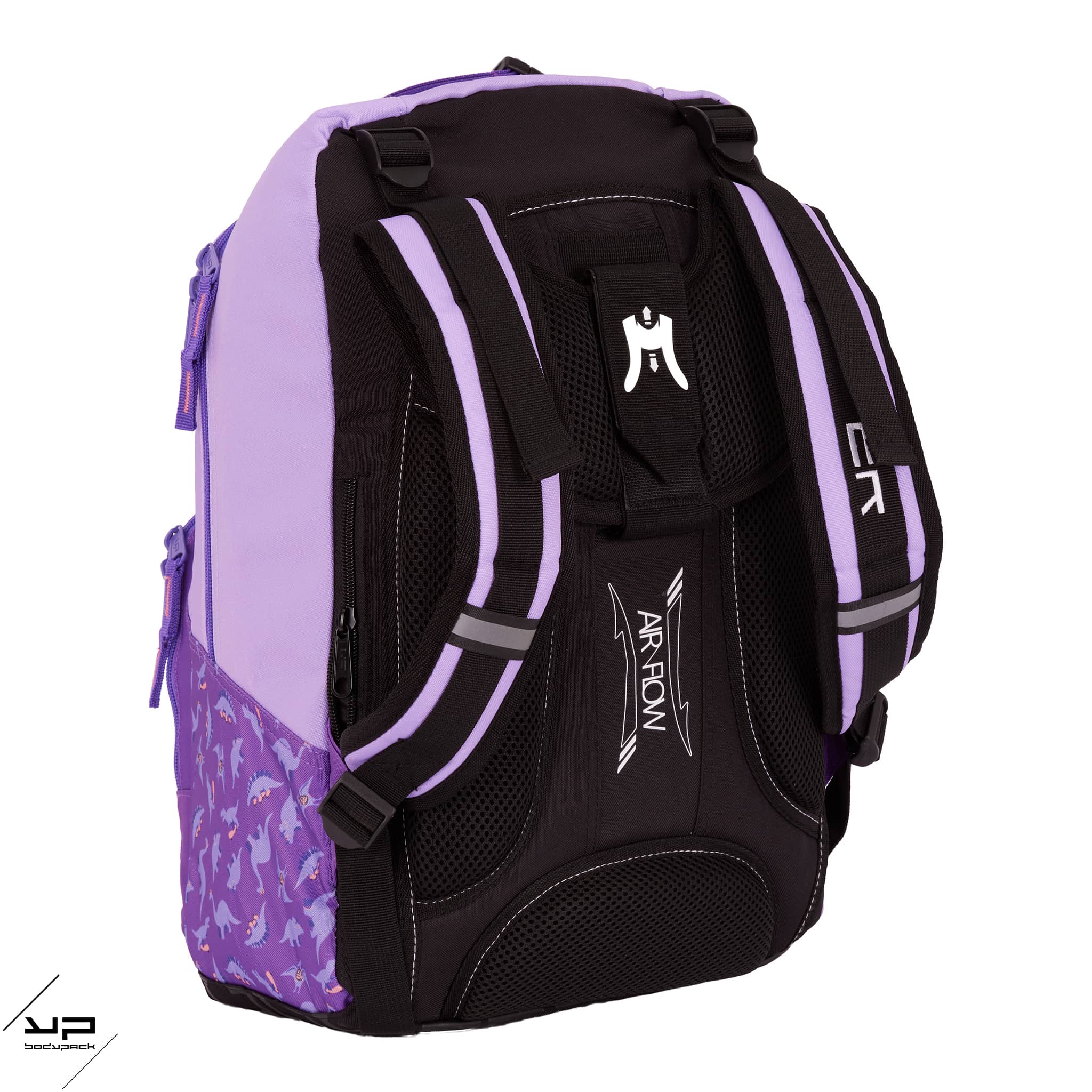 bodypack-coll-ge-sac-dos-1-compartiment-dino-violet-ado image 3