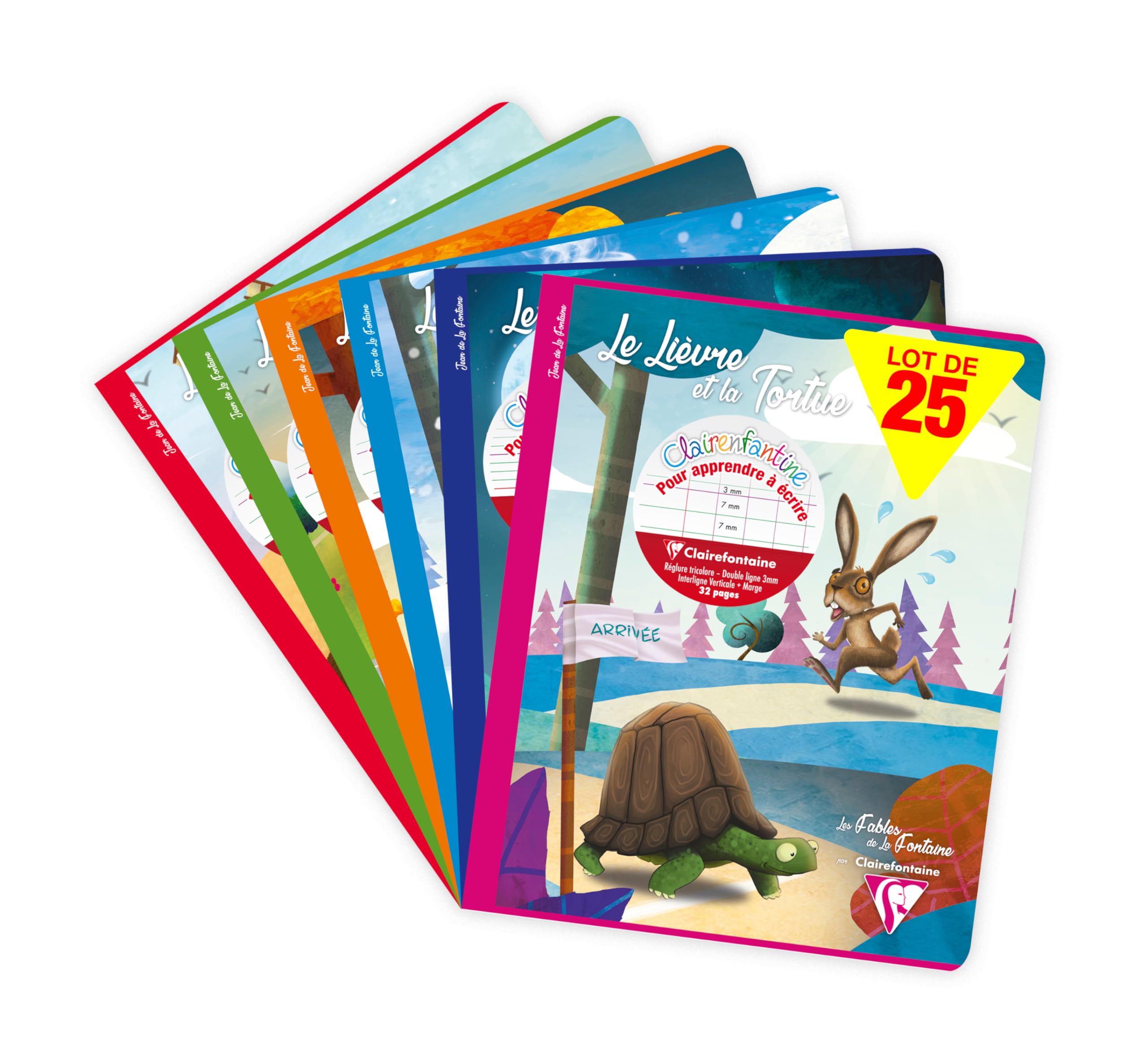 clairefontaine-tulip-paper-tiquettes-adh-sives-assorties-sachet-12 image 3