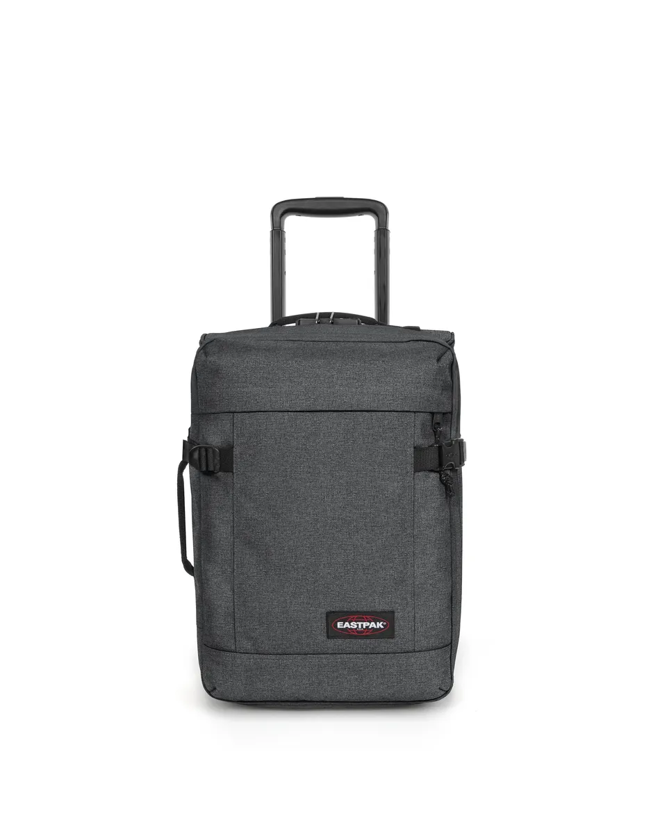 eastpak-tranverz-xxs-valise-cabine-black-denim-tsa image 1