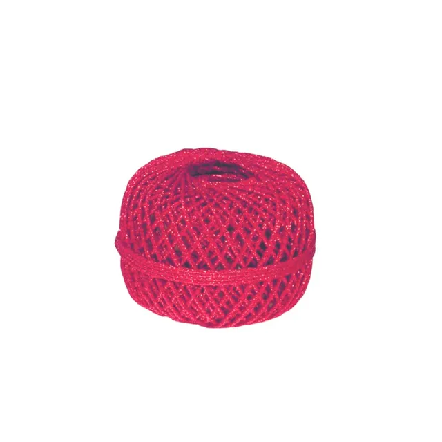 clairefontaine-tulip-ficelle-cordelette-rouge-10-pelotes-1mm-x-20m-paillettes image 1