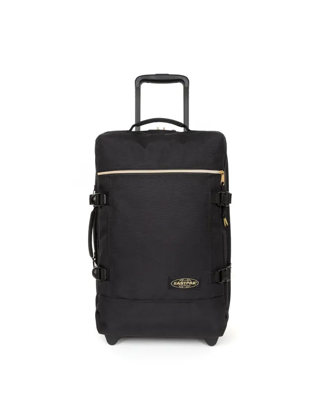 eastpak-tranverz-s-valise-cabine-gold-black-petit image 1