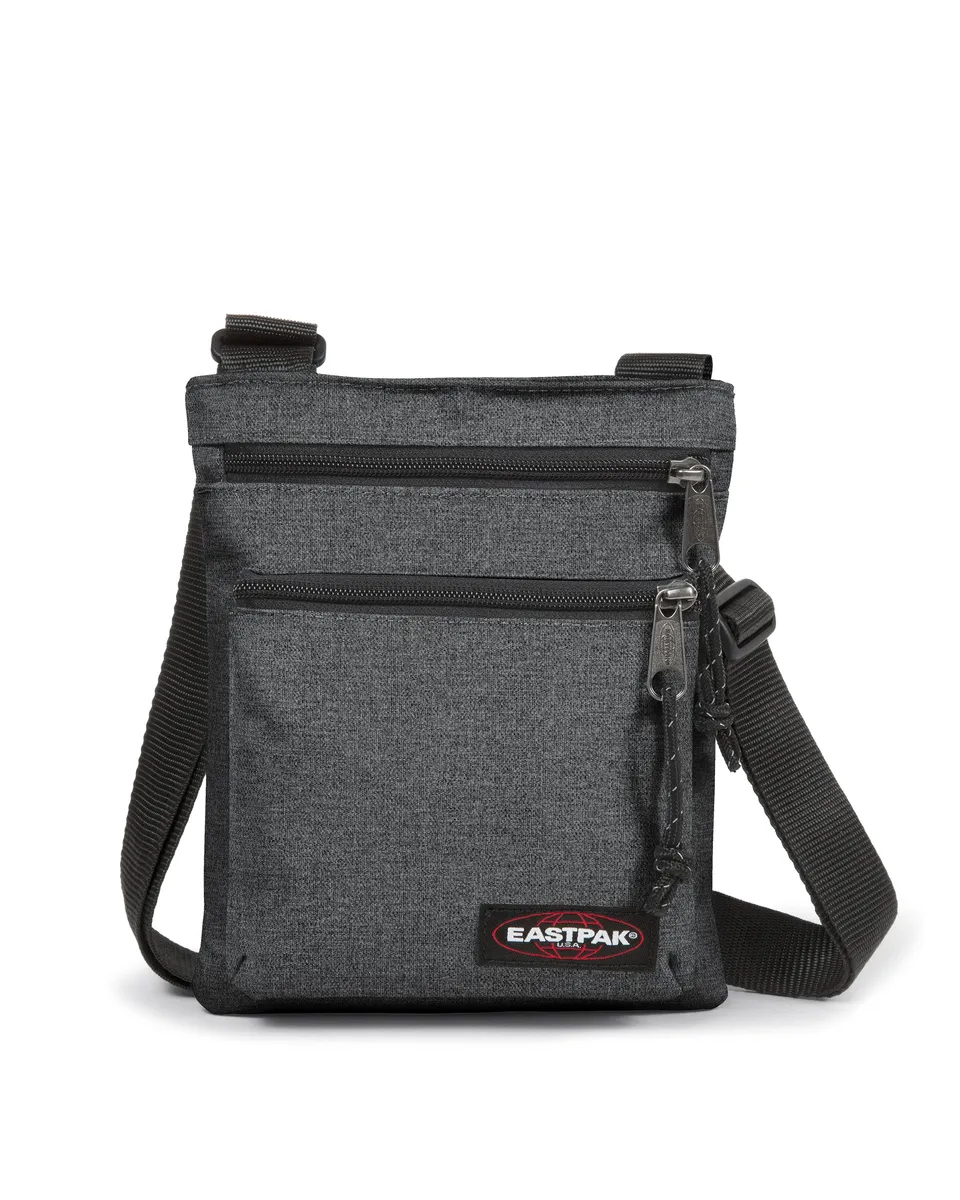 eastpak-rusher-sac-bandouli-re-black-denim-petit-nylon image 1