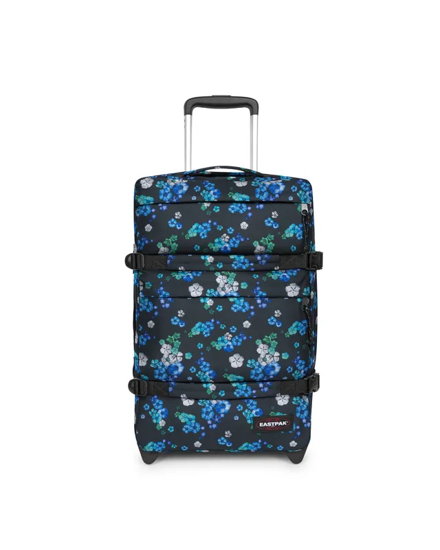 eastpak-transit-r-plus-s-valise-cabine-floralbloomblac-petit-tsa image 1
