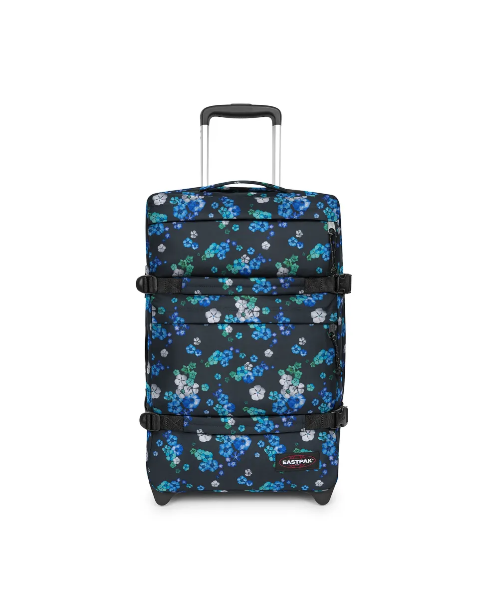 eastpak-transit-r-plus-s-valise-cabine-floralbloomblac-petit-tsa image 1