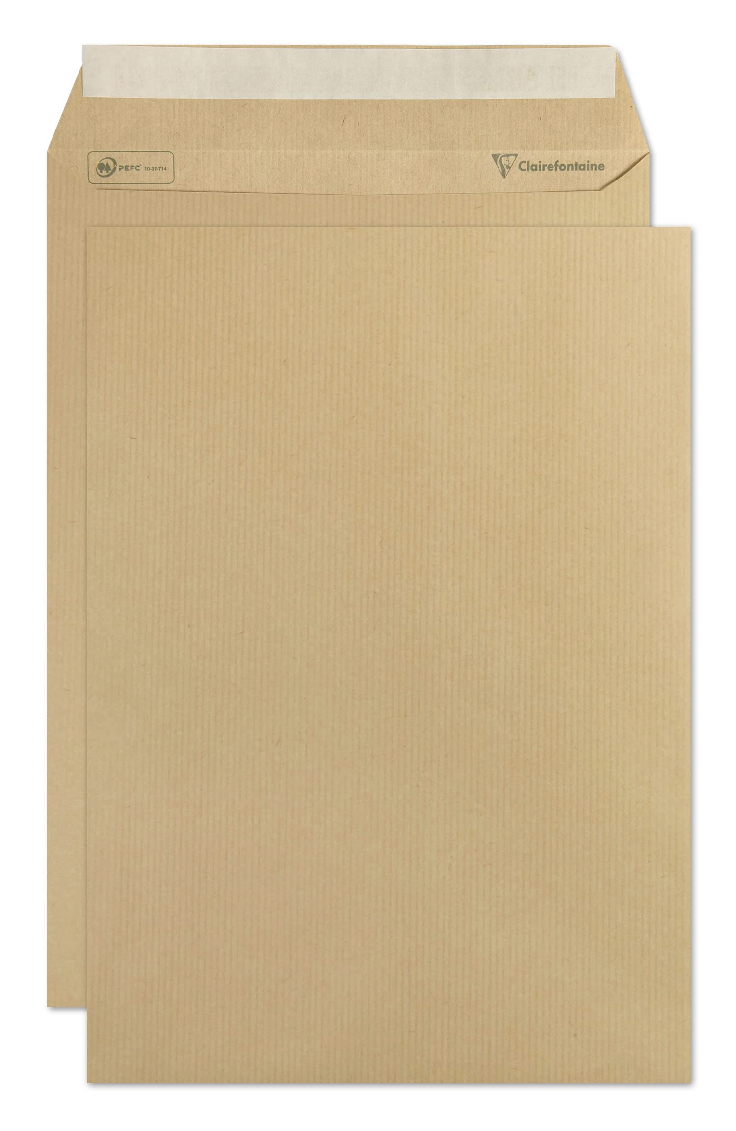 clairefontaine-pochette-kraft-c4-brun-lot-50-auto-adh-sive image 2