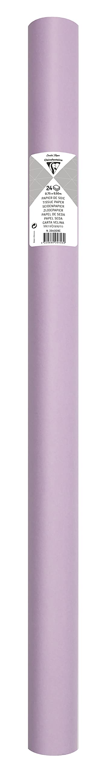 clairefontaine-tulip-394009c-papier-soie-lilas-24-feuilles image 2