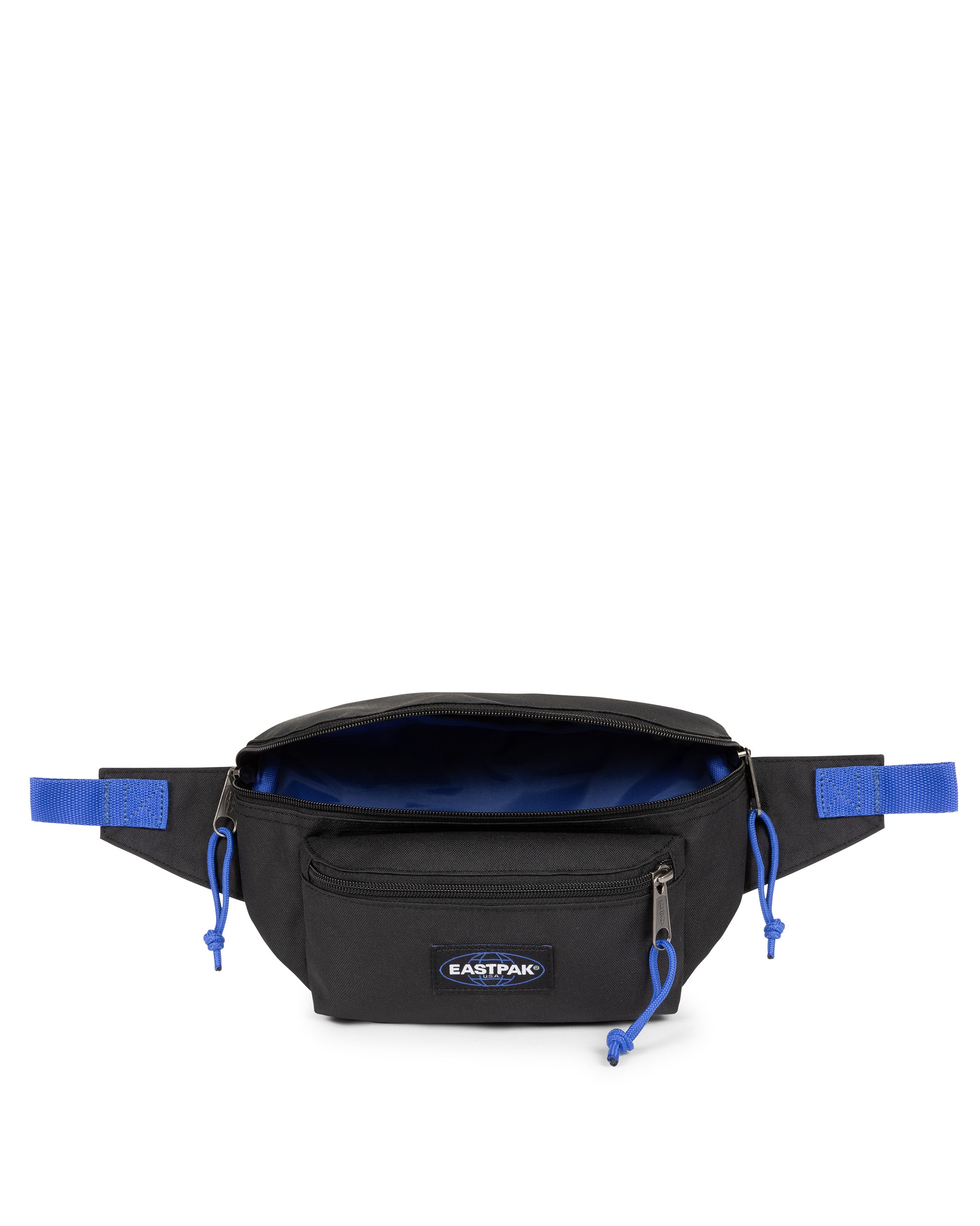 eastpak-doggy-bag-sac-banane-kontrastblacblu-moyen-zippe image 2