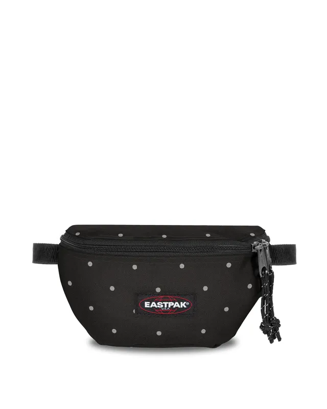 eastpak-springer-sac-banane-dots-black-silver-petit image 1